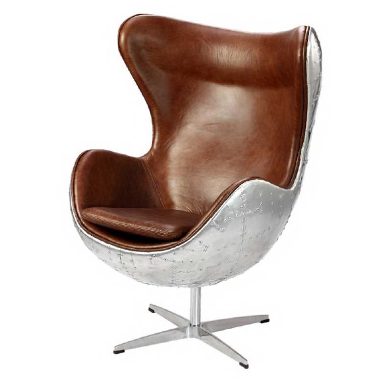 Williston Forge Darryl Swivel Balloon Chair | Wayfair.ca